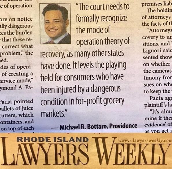 Attorney Mike Bottaro Quoted in Lawyer Newspaper