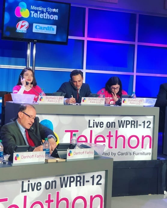 43rd annual meeting street telethon the bottaro law firm gives back