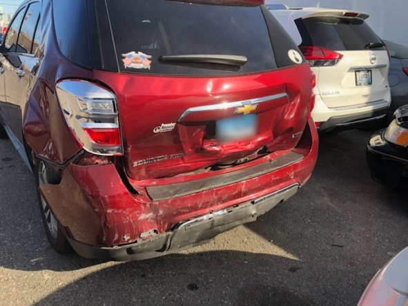 rear end accident
