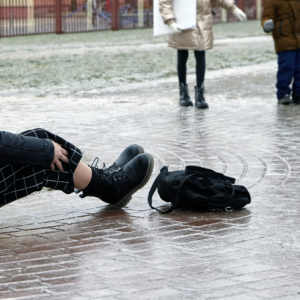 Slip and fall and injury and preexisting condition